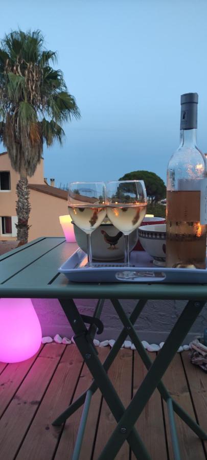 Suite Avec Tropezienne Vue Mer Hyères Zewnętrze zdjęcie