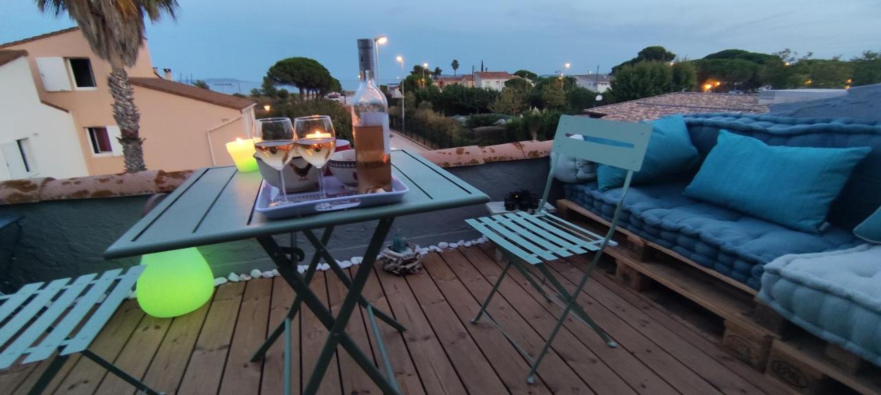 Suite Avec Tropezienne Vue Mer Hyères Zewnętrze zdjęcie